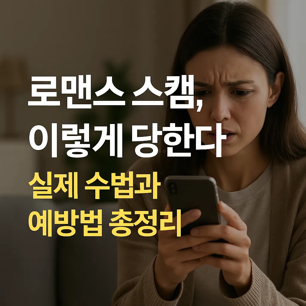 로맨스 스캠, 이렇게 당한다 : 실제 수법과 예방법 총정리 대표이미지